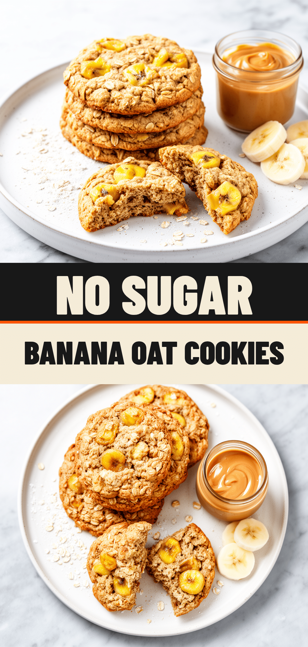 Chewy Banana Oat Breakfast Cookies: Easy 5-Ingredient Meal Prep 5 Chewy Banana Oat Breakfast Cookies recipe