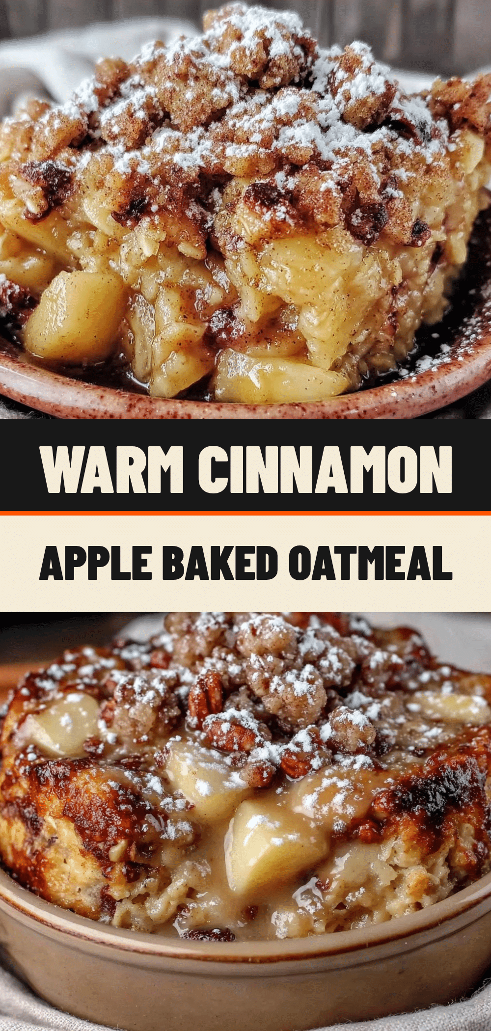 Apple Breakfast Baked Oatmeal: 5-Ingredient Crowd Pleaser 5 Apple Breakfast Baked Oatmeal recipe