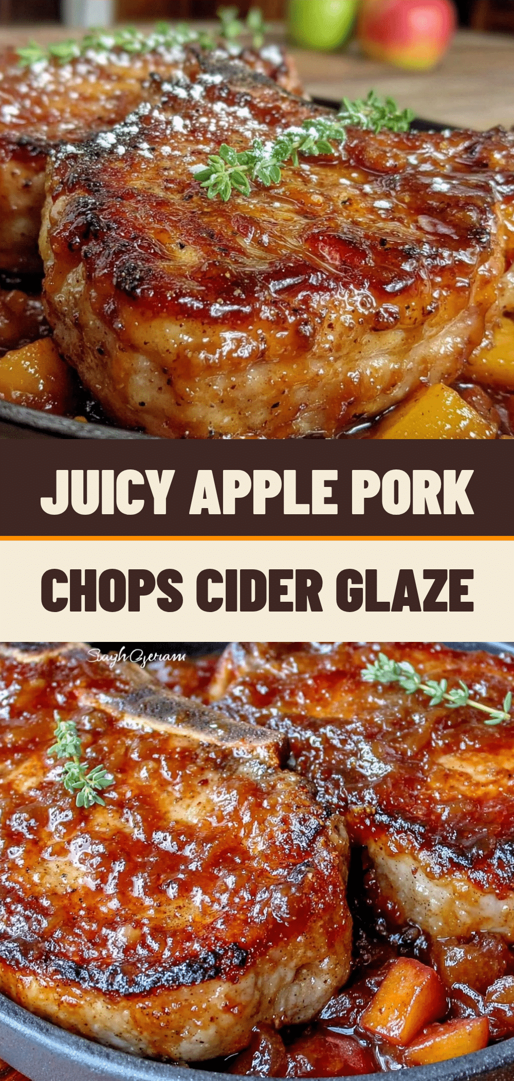 Apple Dinner Pork Chops: Best Cinnamon Cider Glaze 5 apple dinner pork chops recipe