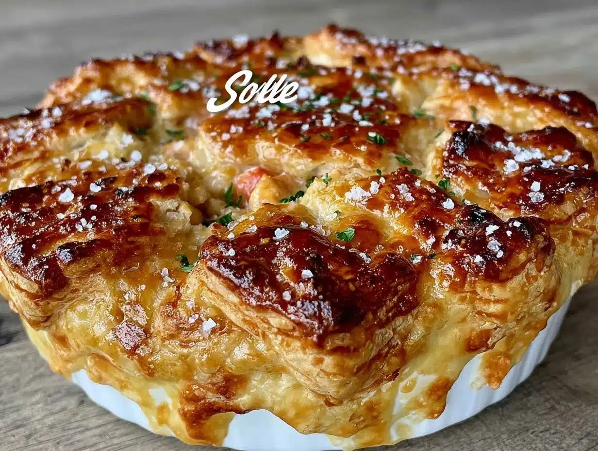 Autumn Chicken Pot Pie: 1 Easy, Perfect Dinner Party Recipe 4 Autumn Chicken Pot Pie preparation steps