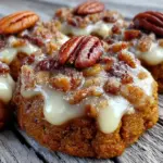 autumn cookies with maple frosting - featured image
