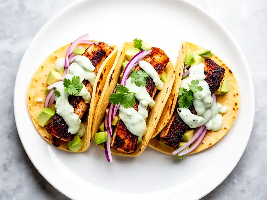 Blackened Fish Tacos: Easy Weeknight Dinner 4 blackened fish tacos preparation steps