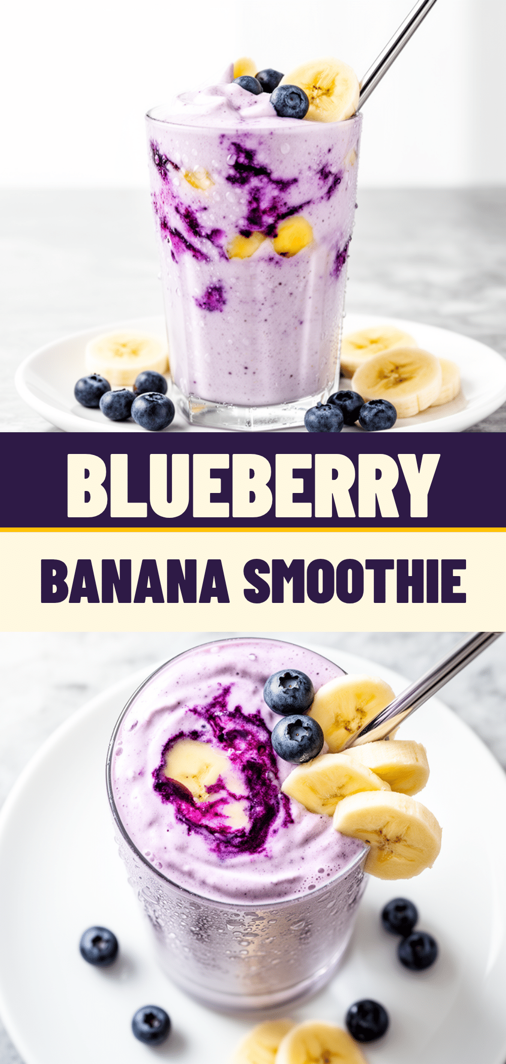 Blueberry Banana Greek Yogurt Smoothie: Best 3-Ingredient Easy Recipe 5 blueberry banana greek yogurt smoothie recipe