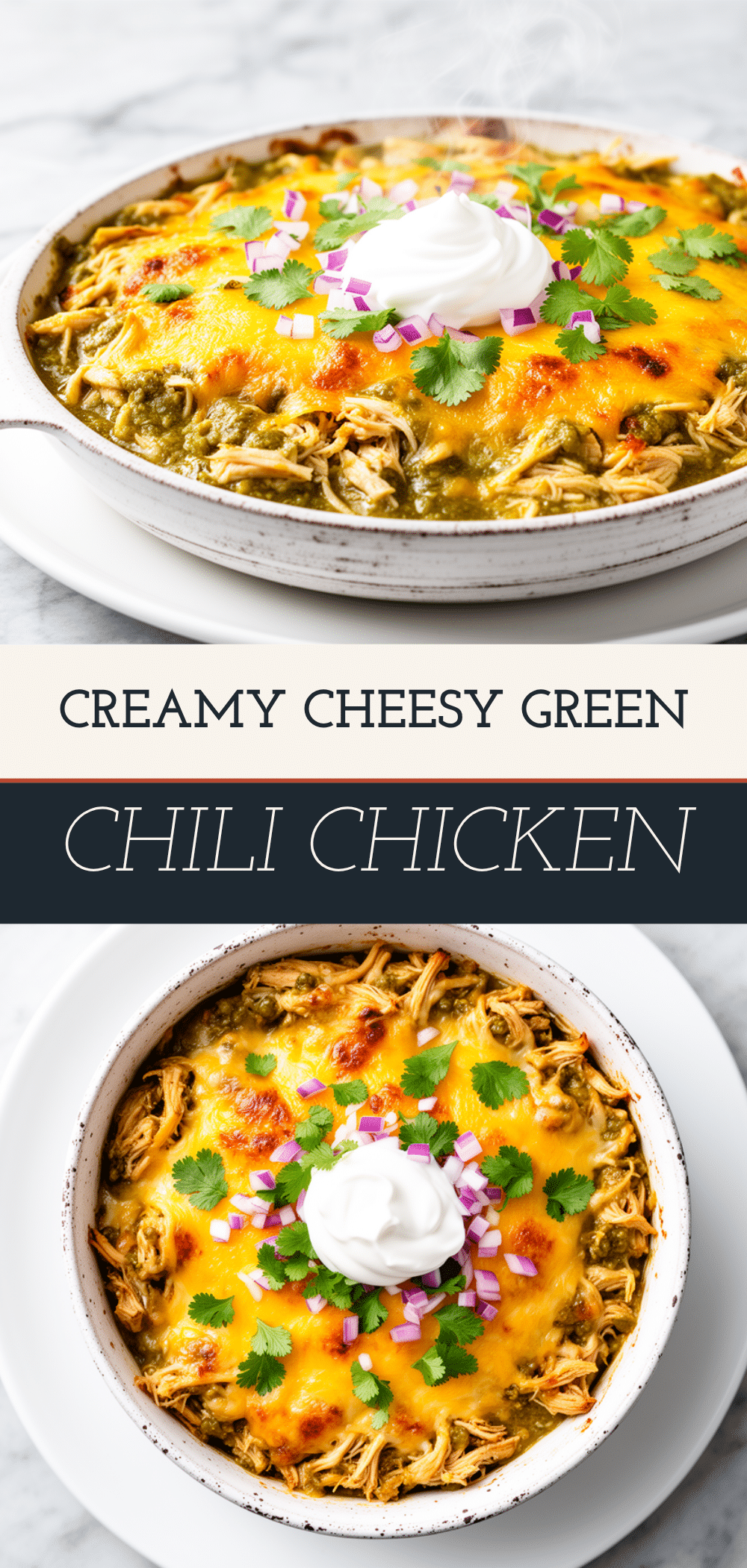 Cheesy Green Chili Chicken Enchilada Casserole: Easy Family Dinner 5 Cheesy Green Chili Chicken Enchilada Casserole recipe