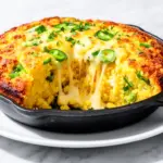 Cheesy Jalapeno Cornbread Skillet - featured image
