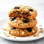 chewy brown sugar oatmeal raisin cookies - featured image