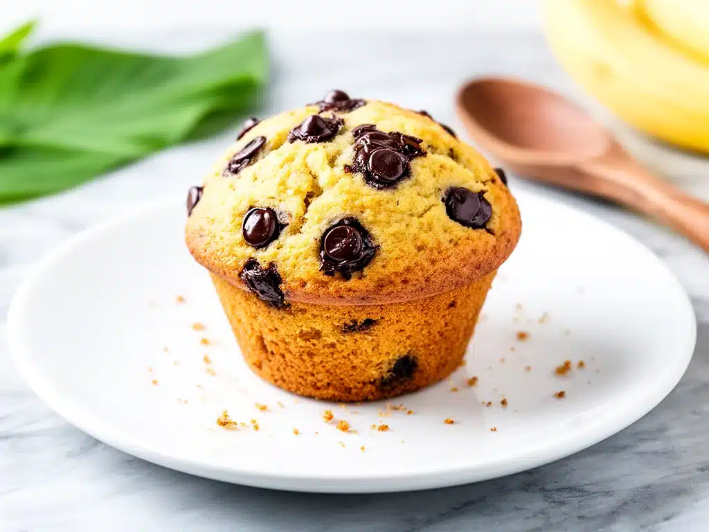 Chocolate Chip Banana Bread Muffins - featured image