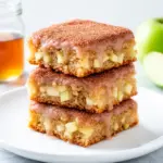 Cinnamon Apple Cider Donut Bars - featured image