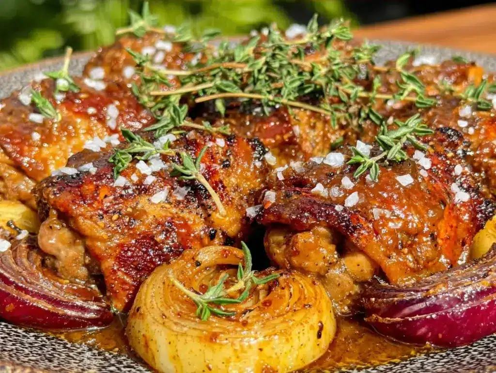 Cozy Fall Chicken Thighs - featured image
