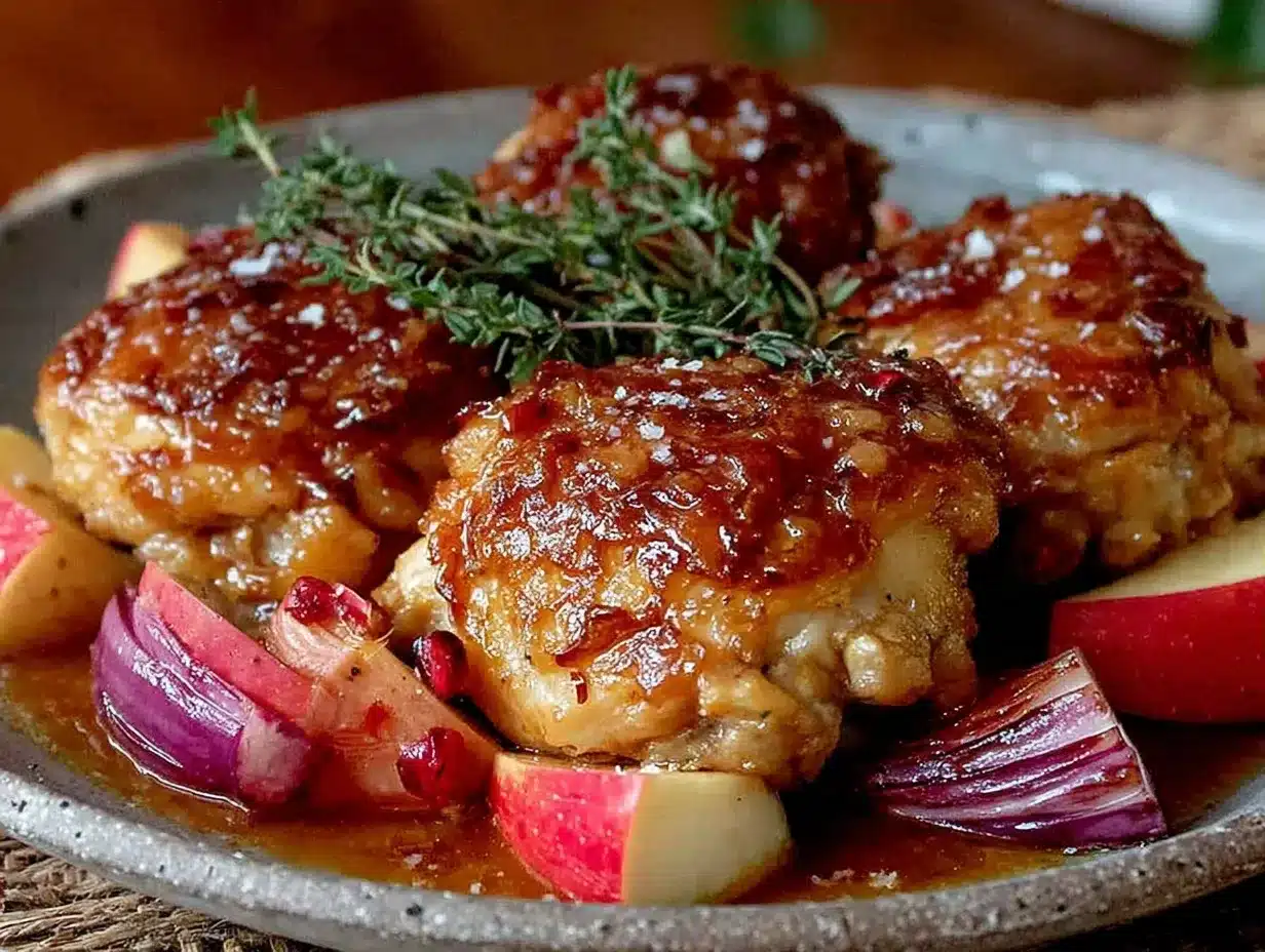 Cozy Fall Chicken Thighs: Best Easy Apple Dinner 4 Cozy Fall Chicken Thighs preparation steps