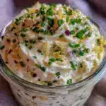 creamy garlic herb buttermilk salad dressing - featured image