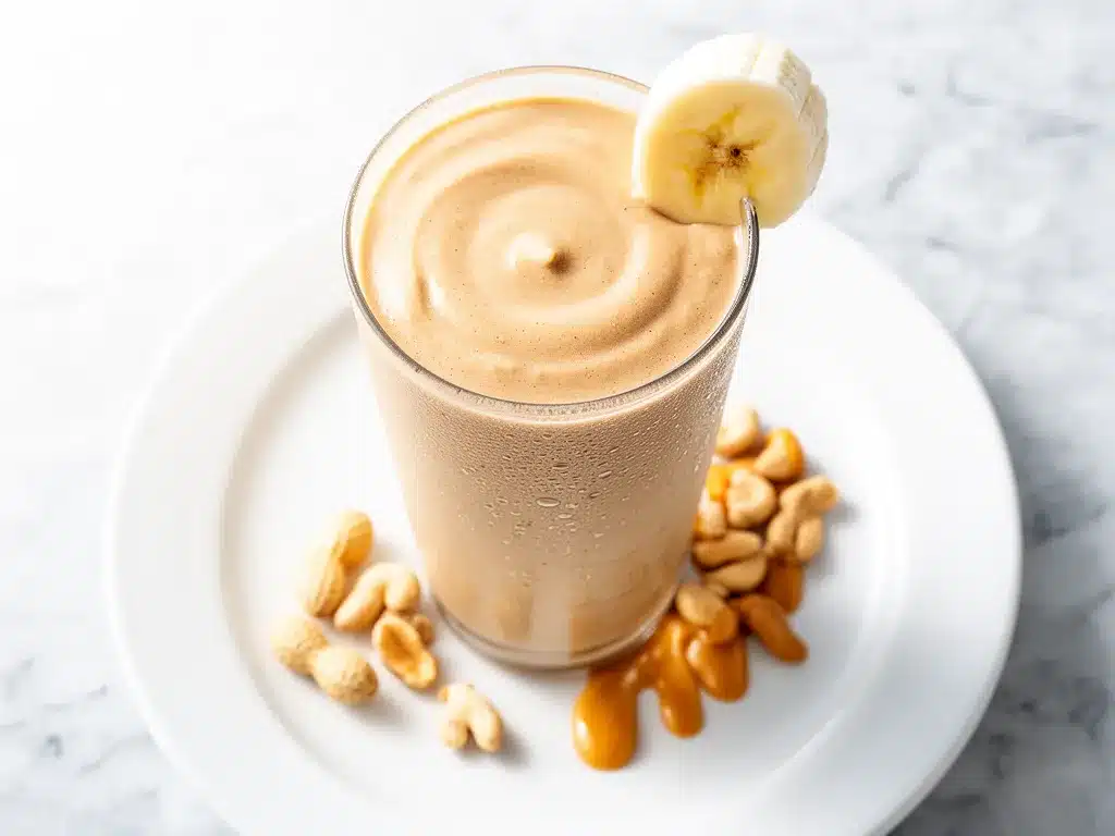 Creamy Peanut Butter Banana Protein Shake: 5-Minute Best Recipe 4 creamy peanut butter banana protein shake preparation steps
