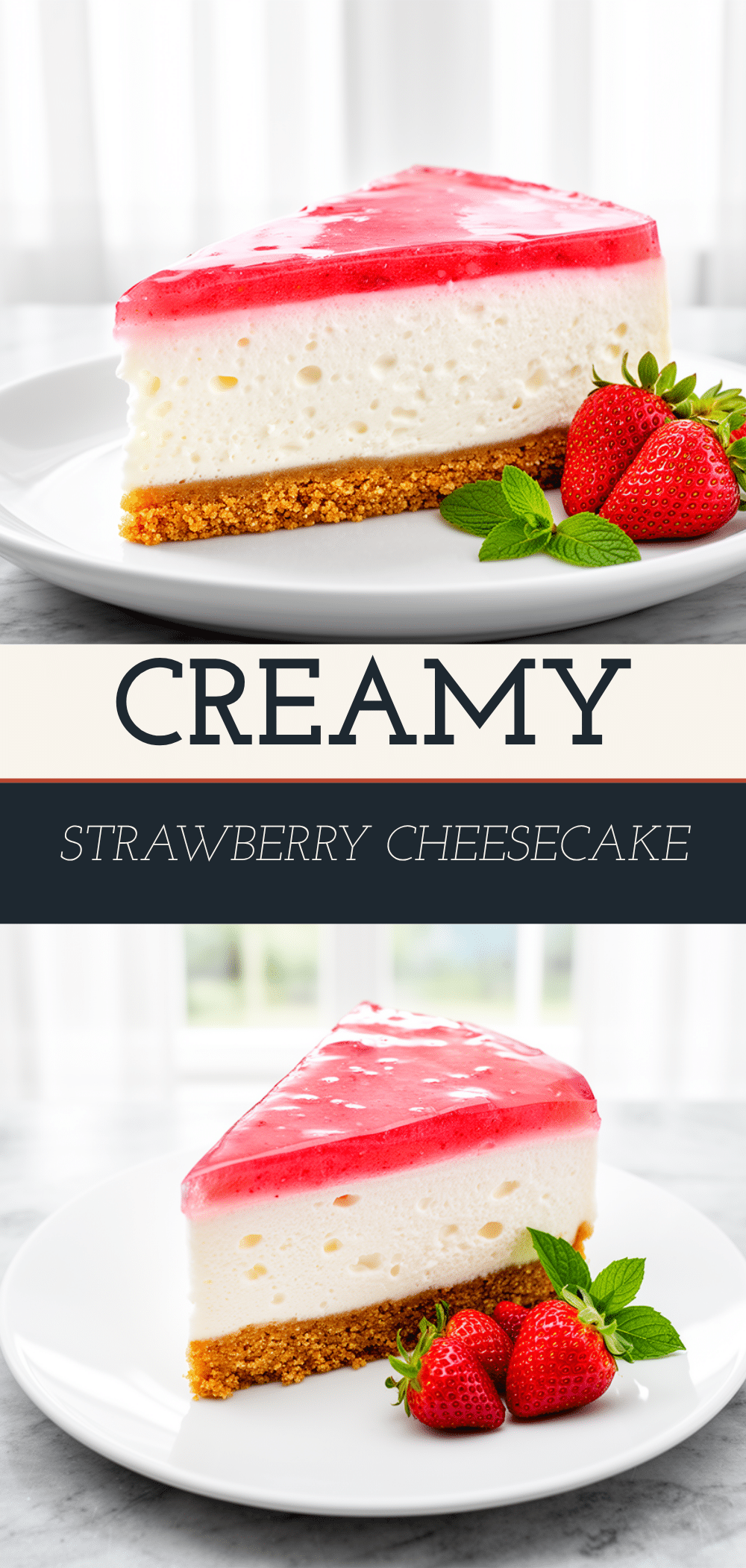Creamy Strawberry Cheesecake: Best No-Bake Dessert 5 creamy strawberry cheesecake recipe