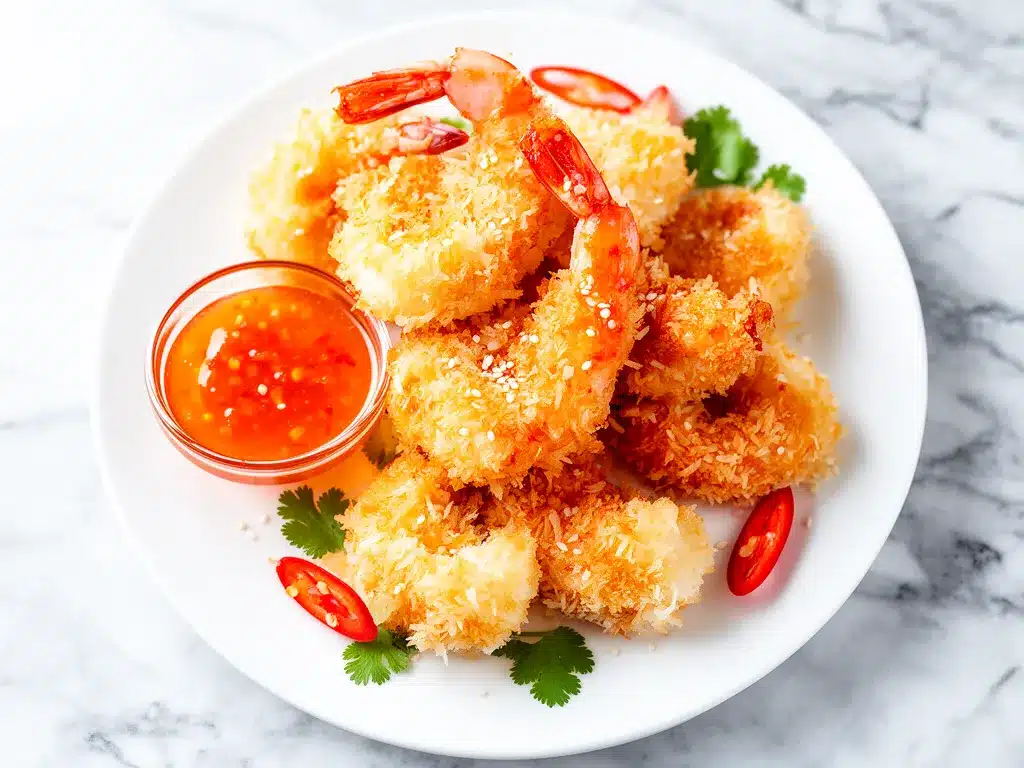 Crispy Air Fryer Coconut Shrimp: Best Homemade Recipe 4 crispy air fryer coconut shrimp preparation steps