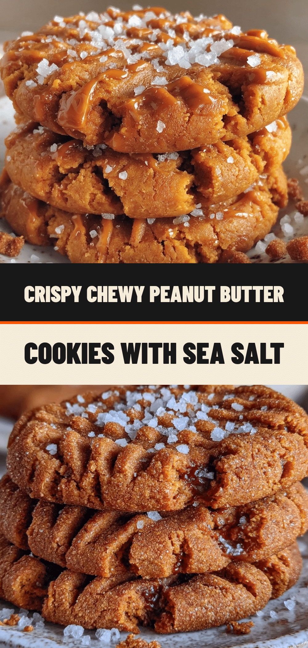 Crispy Chewy Peanut Butter Cookies: Best Sea Salt Treat 5 crispy chewy peanut butter cookies with sea salt recipe