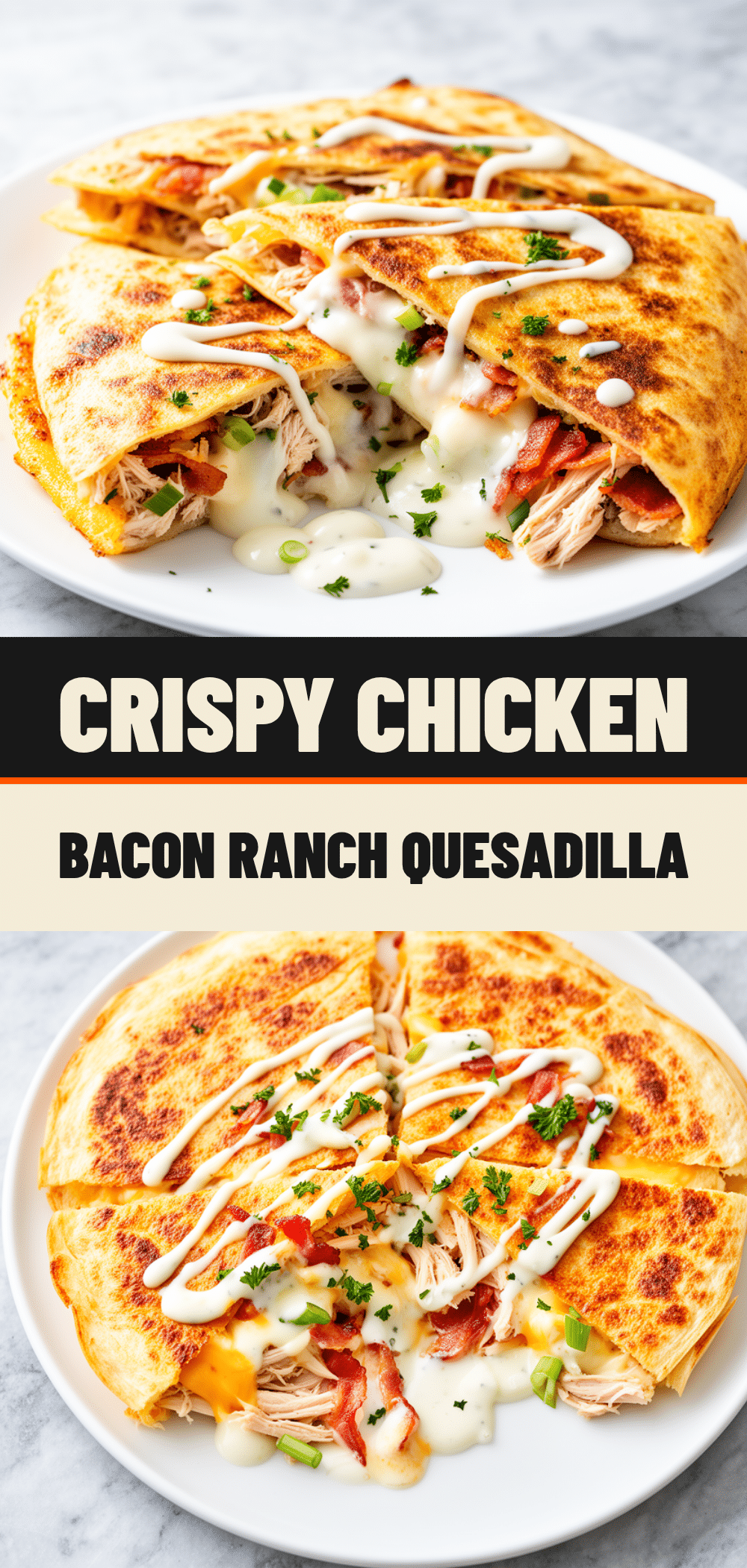 Crispy Chicken Bacon Ranch Quesadillas: 15-Min Family Favorite 5 crispy chicken bacon ranch quesadillas recipe