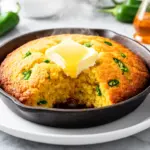 crispy hatch chili cornbread - featured image
