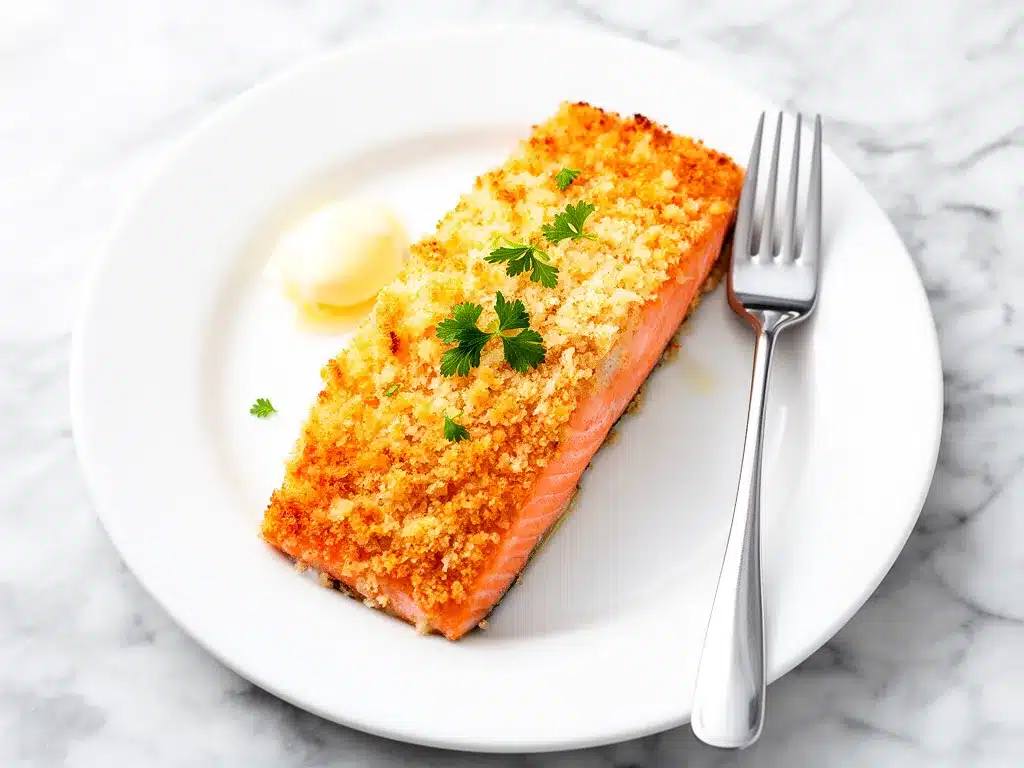 Crispy Parmesan Crusted Baked Salmon: Best 20-Min Meal 4 Crispy Parmesan Crusted Baked Salmon preparation steps