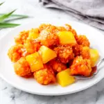 Crispy Sweet and Sour Chicken with Pineapple - featured image