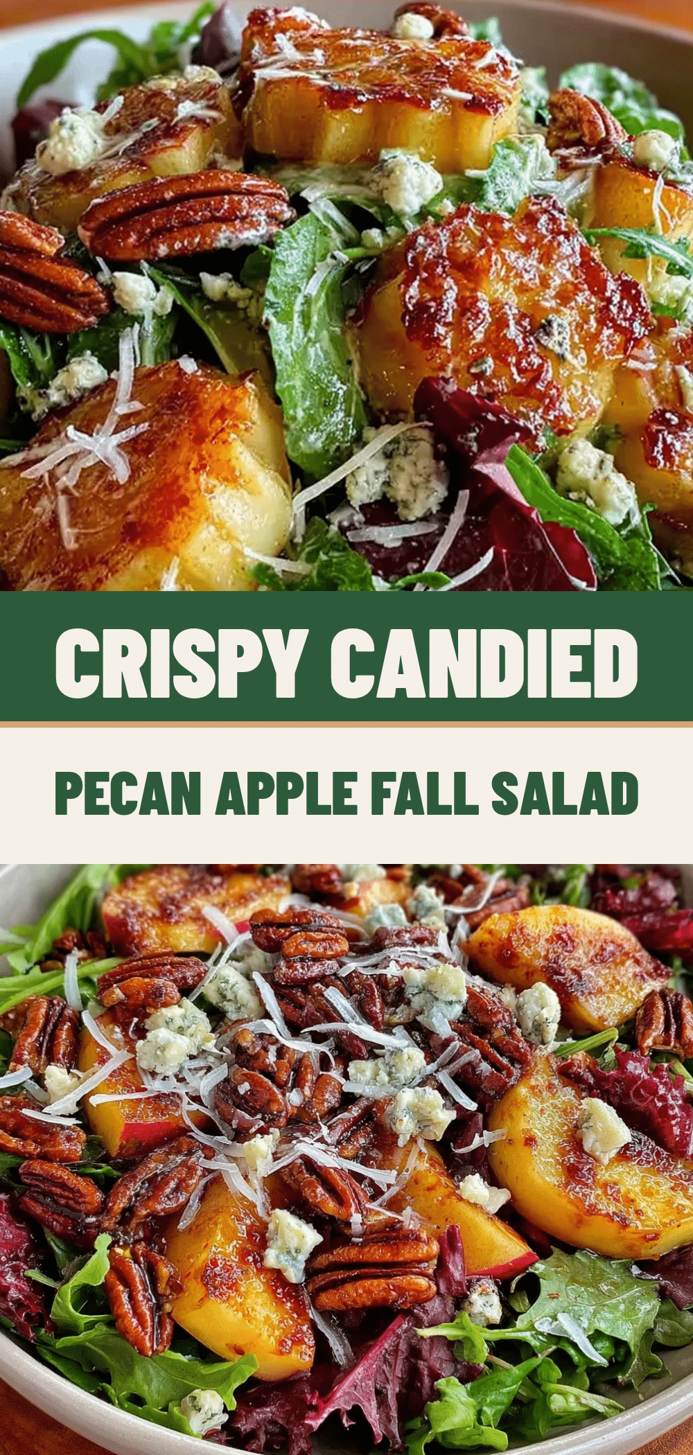 Easy Fall Salad: Best Roasted Apple & Candied Pecan Recipe 5 easy fall salad recipe