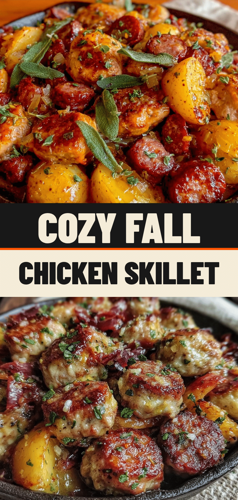 Fall Chicken & Apple Sausage Skillet: Best 30-Minute Dinner Party Recipe 5 fall chicken and apple sausage skillet recipe