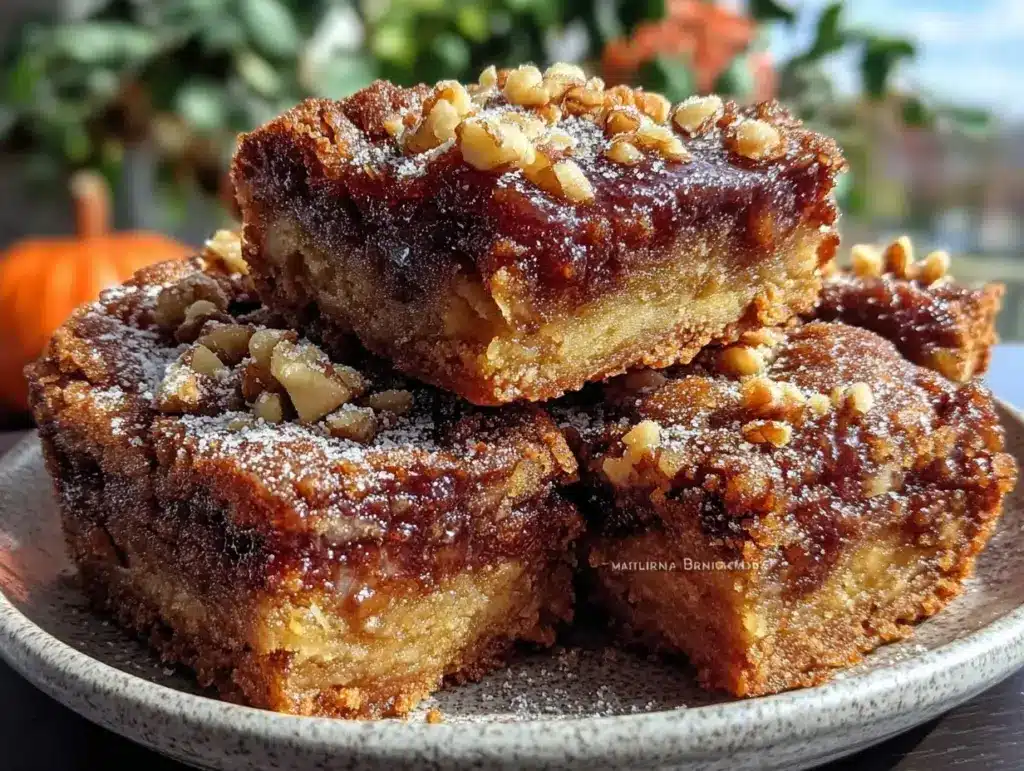 Fall Cookie Bars with Brown Butter - featured image