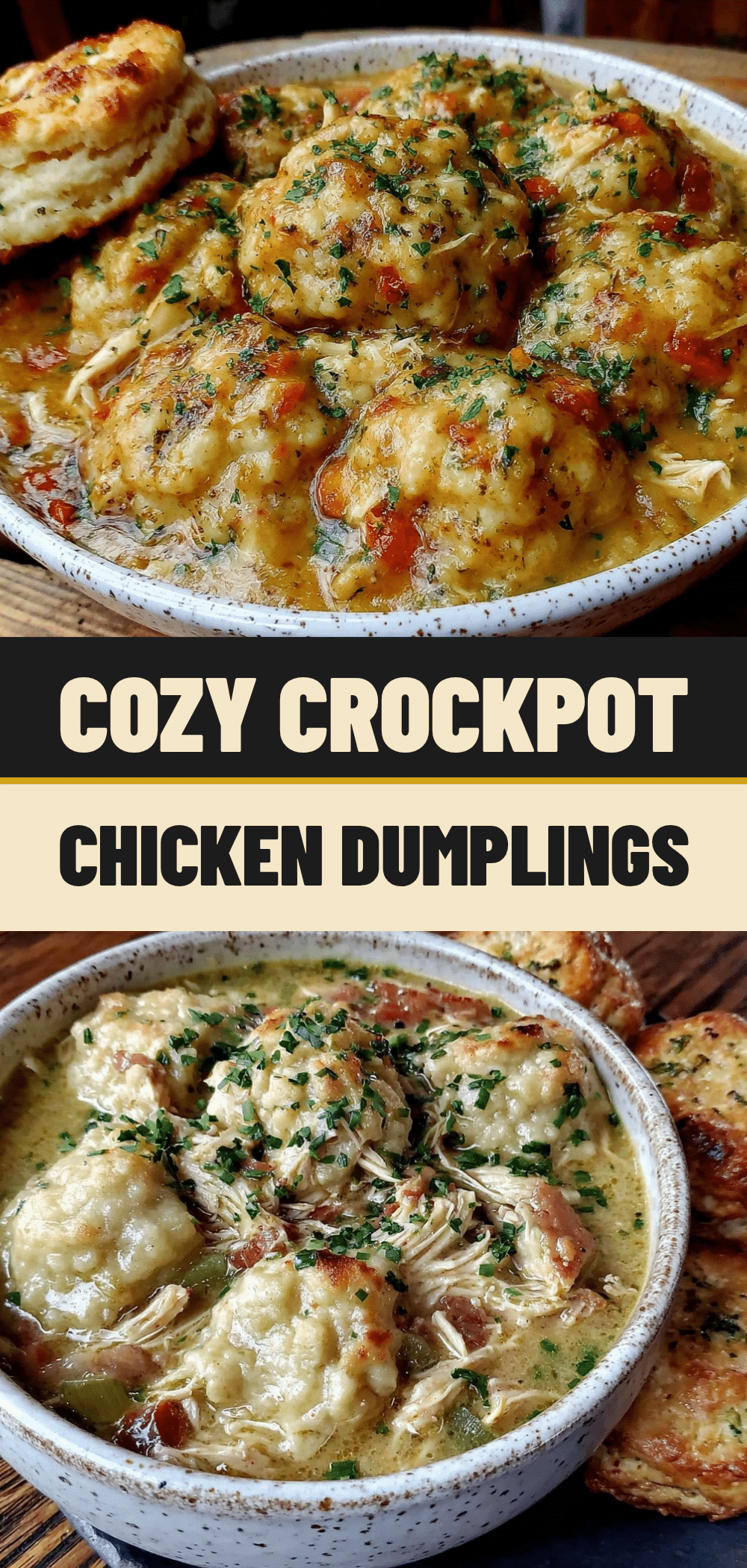 Fall Crockpot Chicken and Dumplings: 10 Best Comforting Dinner 5 fall crockpot chicken and dumplings recipe