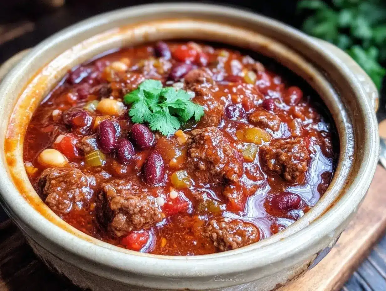 Fall Crockpot Chili: Best Smoky Chipotle Recipe 4 fall crockpot chili preparation steps