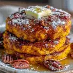 fall pumpkin pancakes - featured image