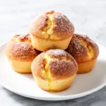 fluffy cinnamon sugar donut muffins - featured image