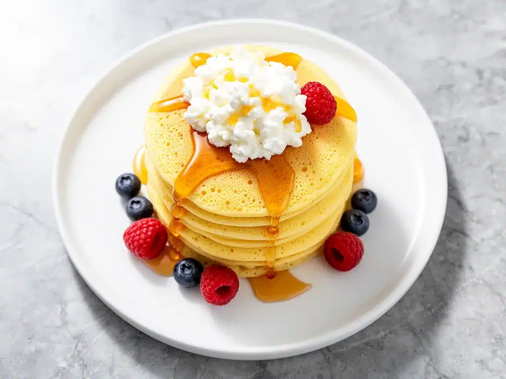 Fluffy Cottage Cheese Protein Pancakes: 5-Ingredient Family Favorite 4 Fluffy Cottage Cheese Protein Pancakes preparation steps