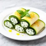 garden zucchini lasagna roll-ups - featured image