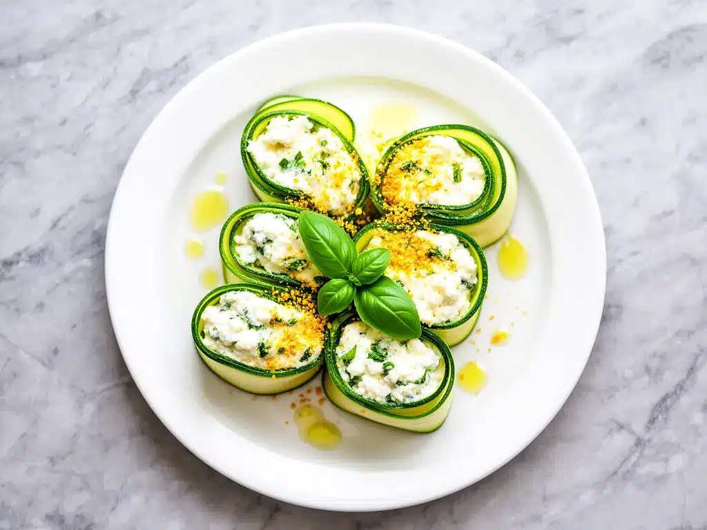 Garden Zucchini Lasagna Roll-Ups: Easy Weeknight Dinner 4 garden zucchini lasagna roll-ups preparation steps
