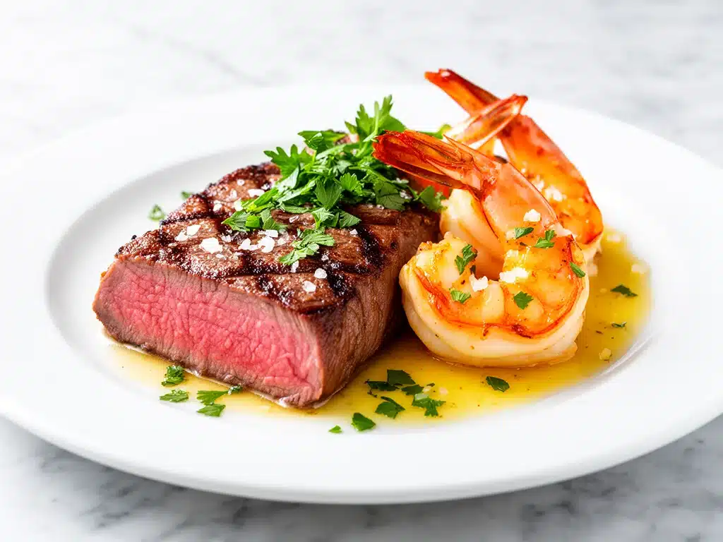 Garlic Butter Steak and Shrimp - featured image