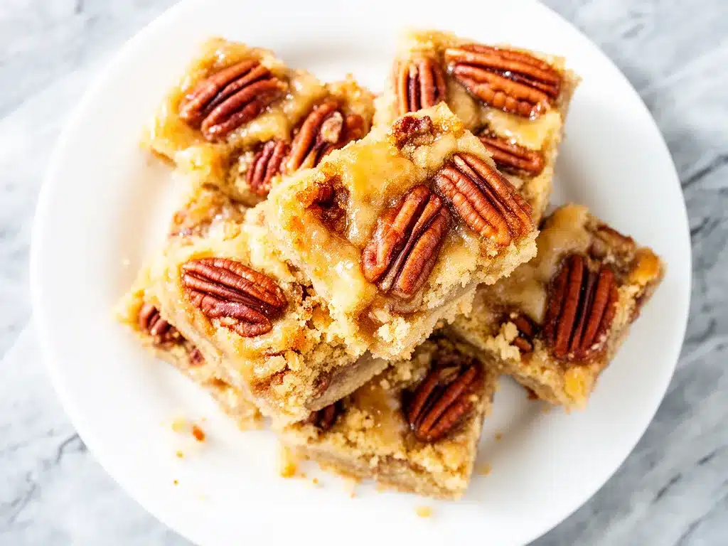 Glazed Maple Pecan Blondies: Easiest Sweet Treat 4 glazed maple pecan blondies preparation steps