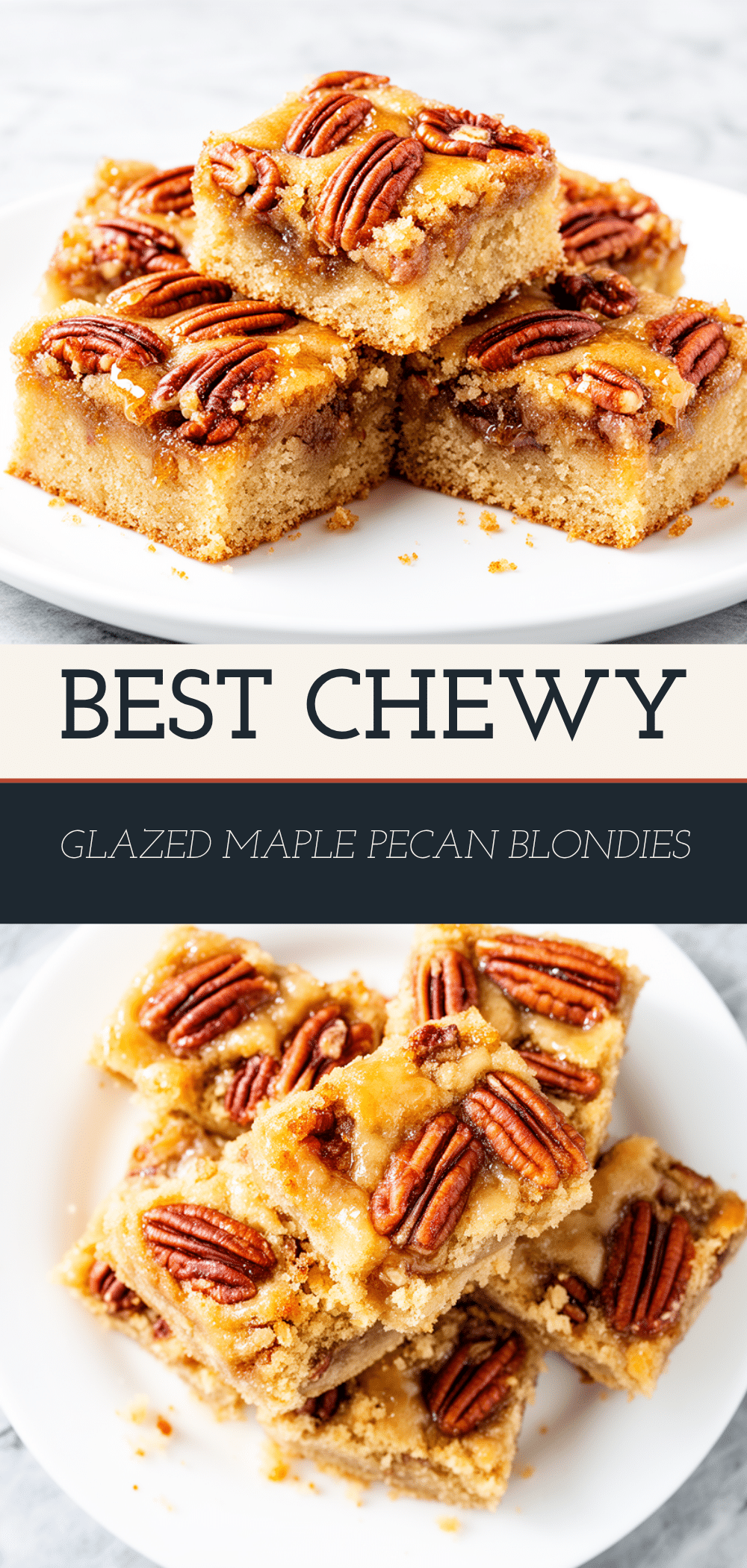 Glazed Maple Pecan Blondies: Easiest Sweet Treat 5 glazed maple pecan blondies recipe