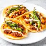 Hatch Chili Cheeseburger Smash Tacos - featured image