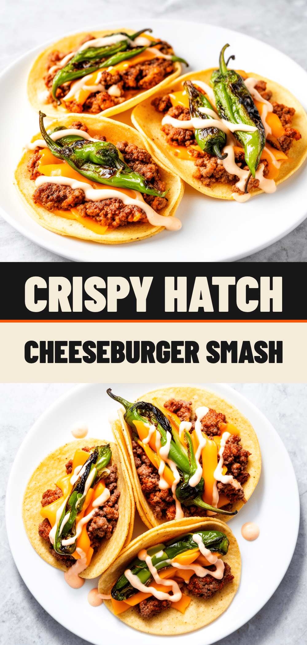 Hatch Chili Cheeseburger Smash Tacos: 3-Ingredient Easy Recipe 5 Hatch Chili Cheeseburger Smash Tacos recipe