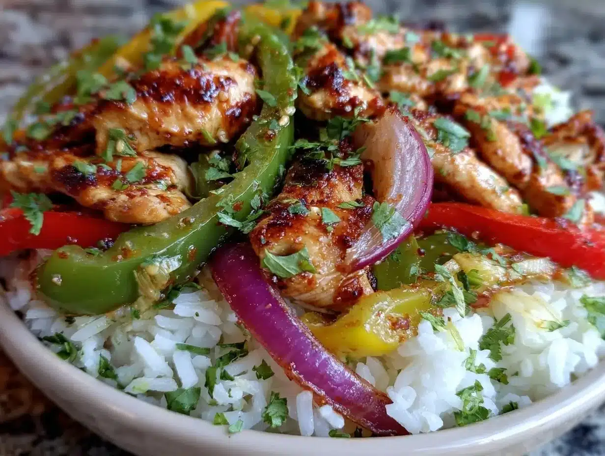 Healthy Chicken Fajita Bowl: The Ultimate Dinner Party Star 4 Healthy Chicken Fajita Bowl preparation steps