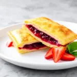 homemade Uncrustables with strawberry jam - featured image