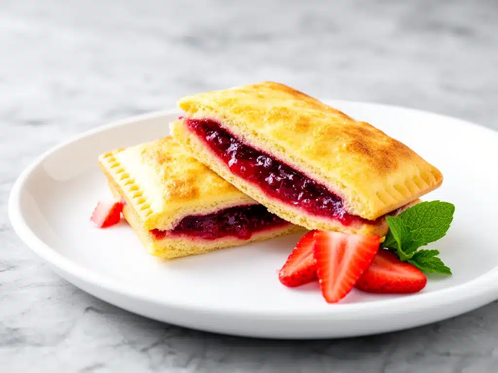 homemade Uncrustables with strawberry jam - featured image