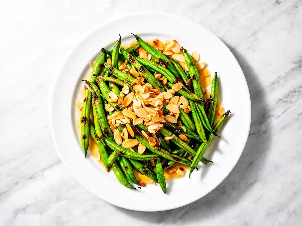 Honey Garlic Roasted Green Beans: 15-Min Easy Weeknight Side 4 honey garlic roasted green beans preparation steps