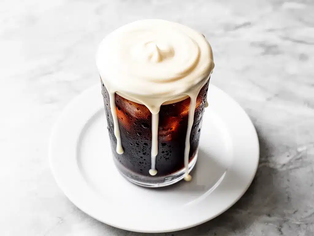 Iced Vanilla Sweet Cream Cold Brew: Best Summer Recipe 4 iced vanilla sweet cream cold brew preparation steps
