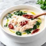 Instant Pot Creamy Tuscan Chicken Soup - featured image