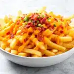 Loaded Nacho Cheese Fries with Bacon - featured image