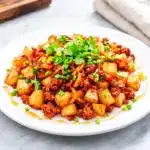 maple sausage breakfast hash - featured image