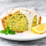 moist lemon zucchini bread - featured image