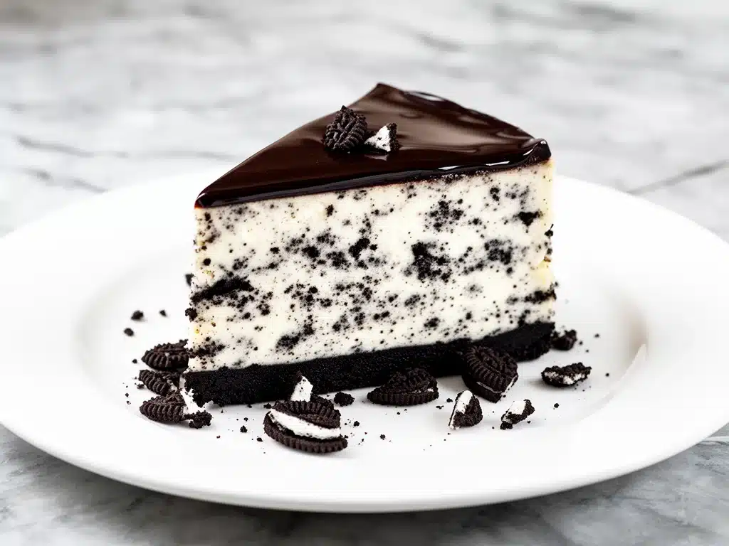 no-bake oreo cheesecake - featured image