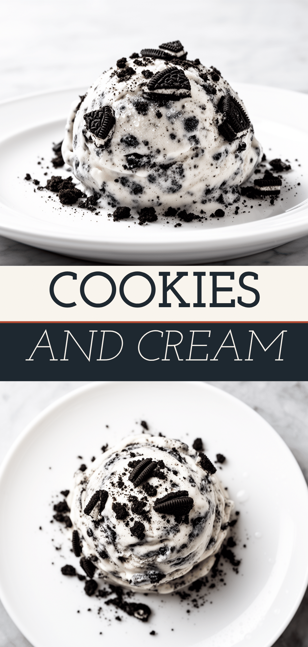No-Churn Cookies and Cream Ice Cream: 3-Ingredient Easy Dessert 5 no-churn cookies and cream ice cream recipe