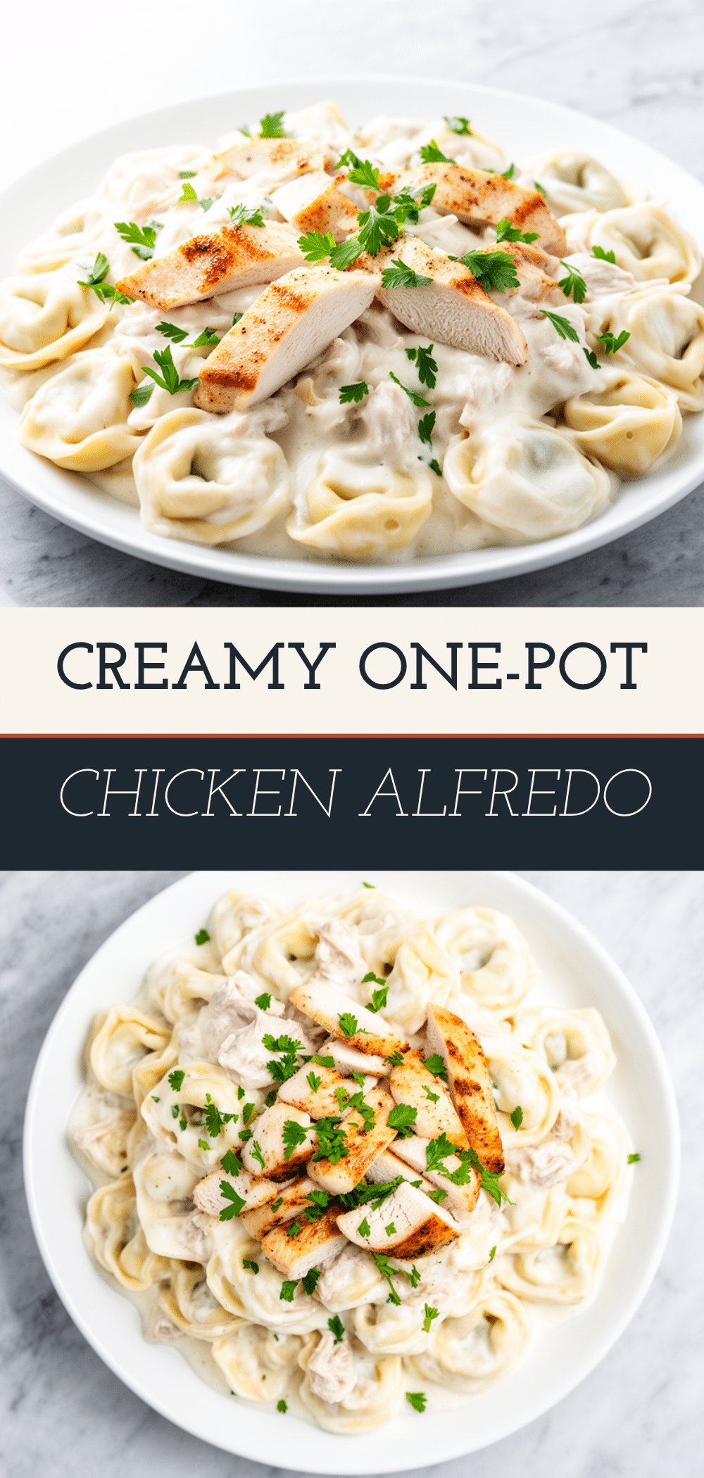 One-Pot Creamy Chicken Alfredo Tortellini: Best Easy Dinner 5 one-pot creamy chicken alfredo tortellini recipe